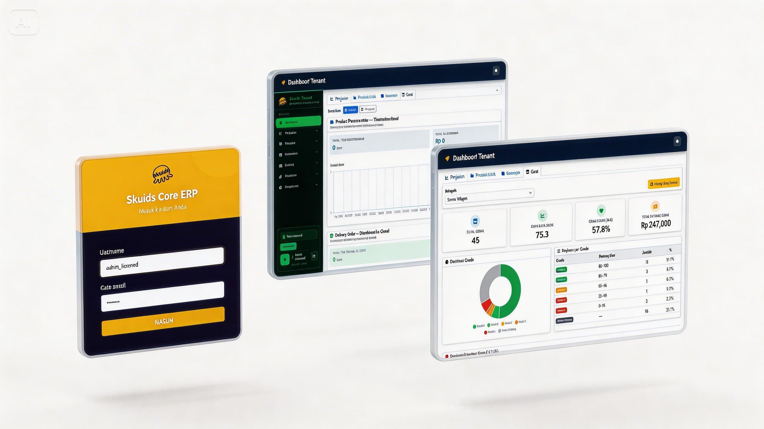 SKUIDS ERP project preview